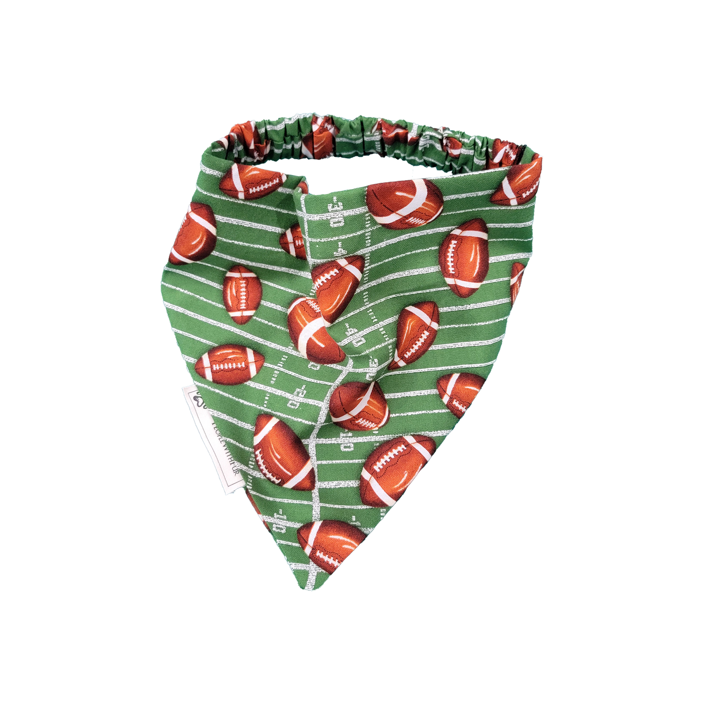 Fumblerooski Football Dog Bandana